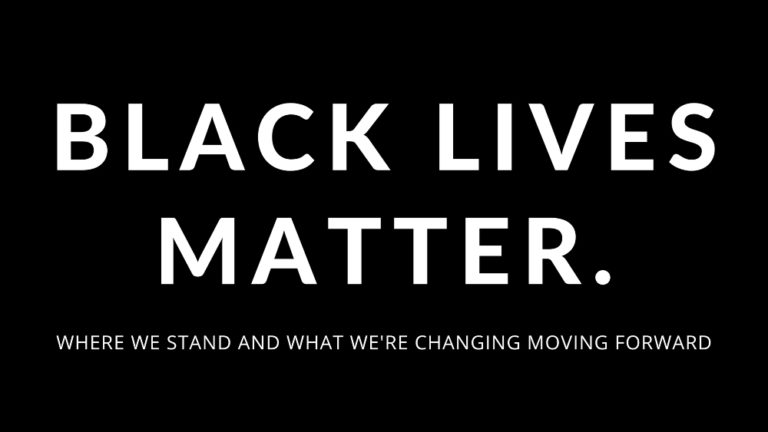 Black lives matter.