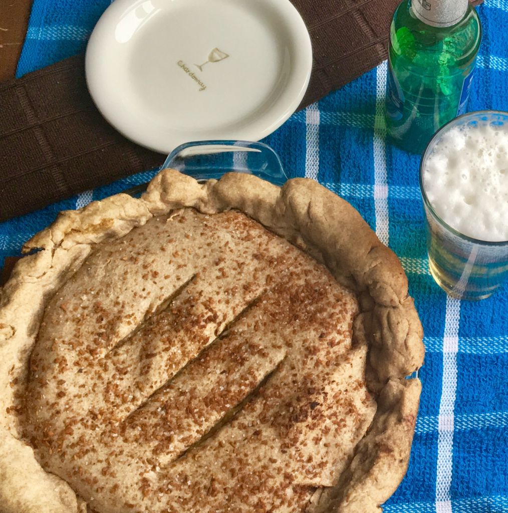 Bac'n Beer & Mushroom Pie - vegan and DELICIOUS @ plantpowercouple.com