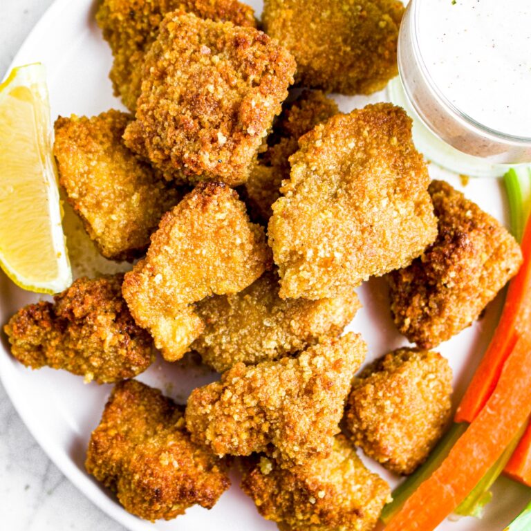 Vegan Lemon Pepper Wings