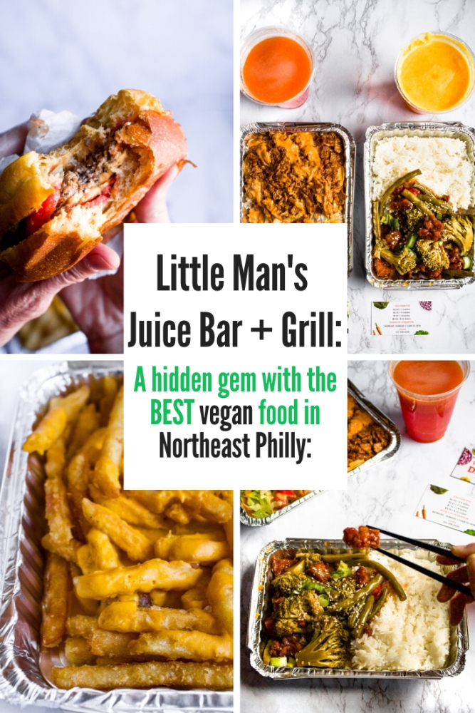 In our quest to find and support more Black-owned (and vegan-friendly) Philadelphia restaurants, who would have known one of the best would be from our own backyard?! Today, we spotlight Little Man’s Juice Bar and Grill owned by Byron Mathis in the very heart of the Mayfair section of Northeast Philadelphia. #phillyvegan #phillyvegetarian #philly #northeastphilly