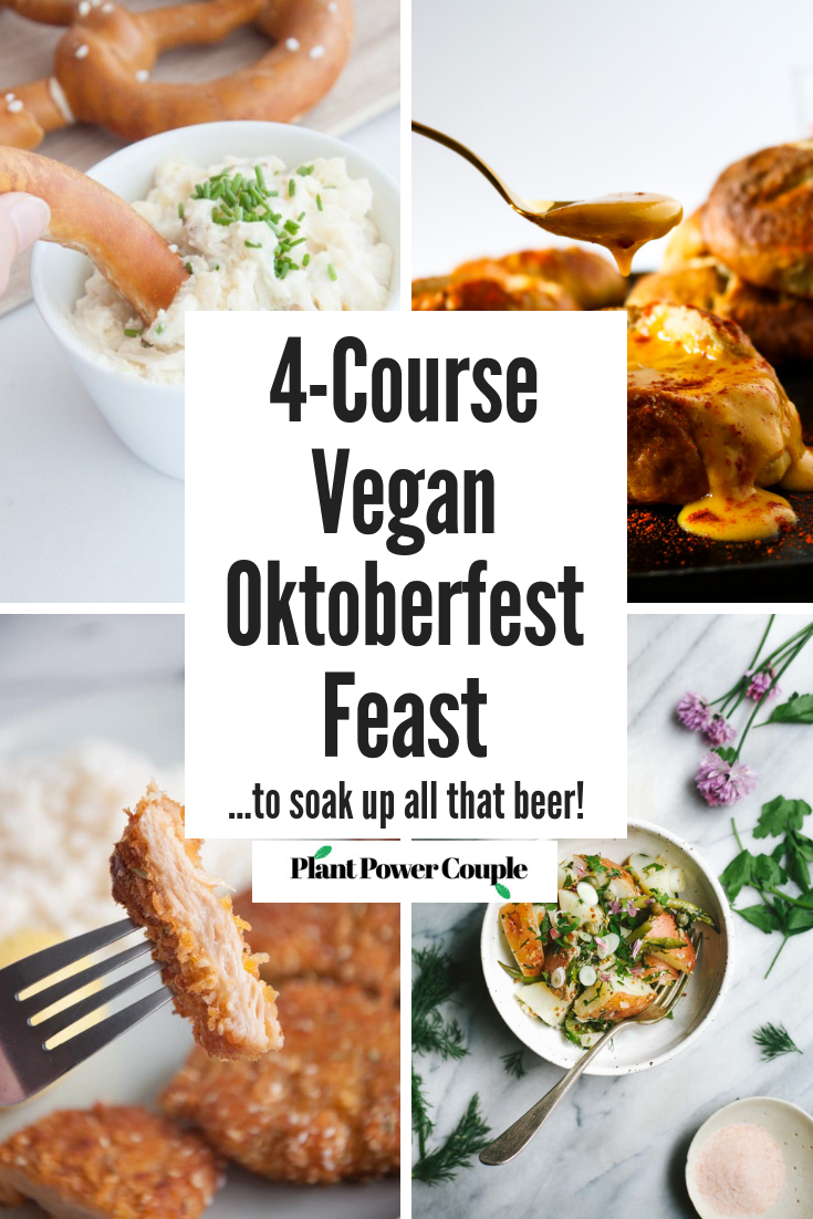 4-Course Vegan Oktoberfest Feast// plantpowercouple.com
